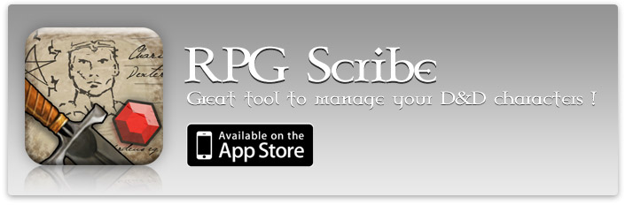 RPG Scribe. Great tool to manage your D&D Characters
